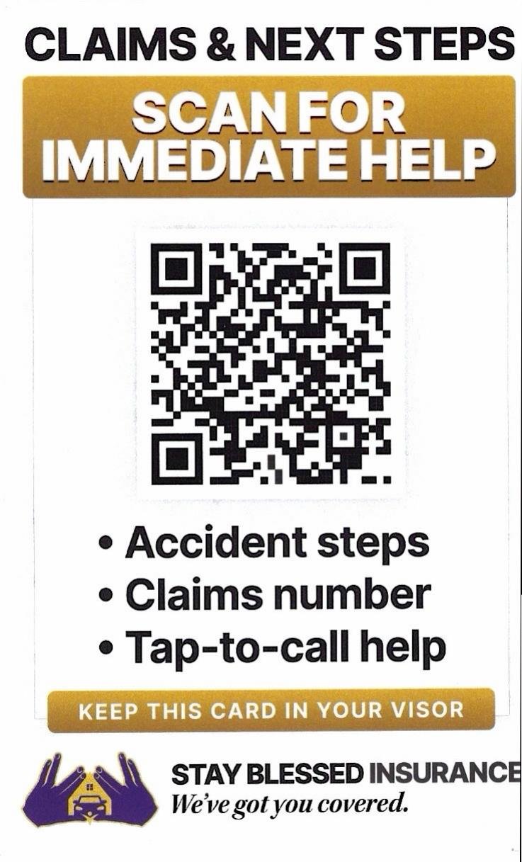 Back — Scan for Immediate Help